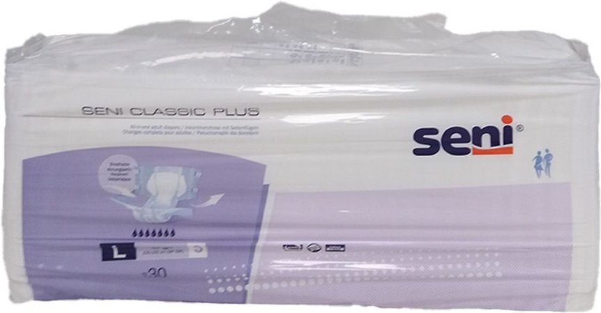 Seni Classic Plus Inkontinenzhose Gr.L 30 St Windeln
