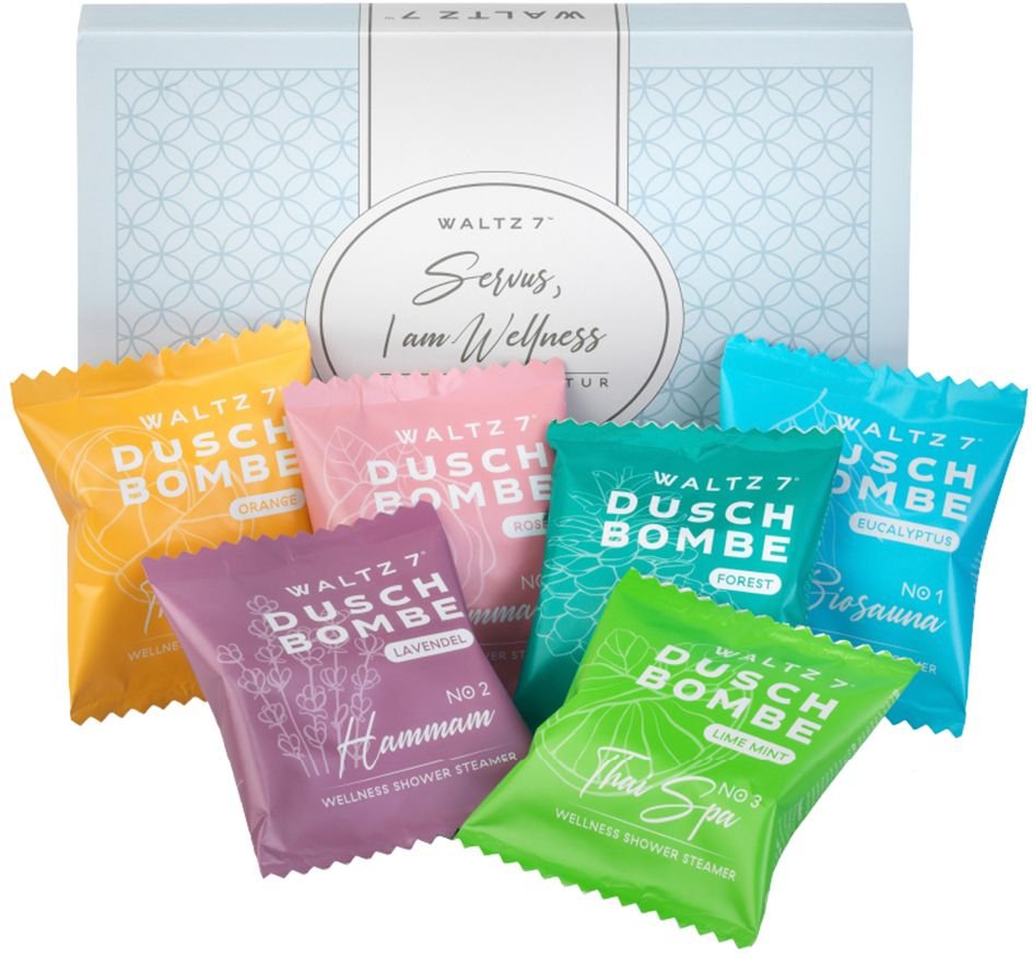 Waltz 7 6er Duschbomben Set 6 St Badetabletten