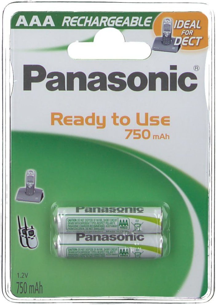 Akku Batterien Micro AAA 750mAh P03PL