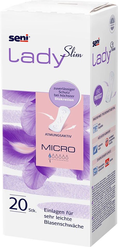 Seni Lady Slim Inkontinenzeinlage micro 20 St Einlagen