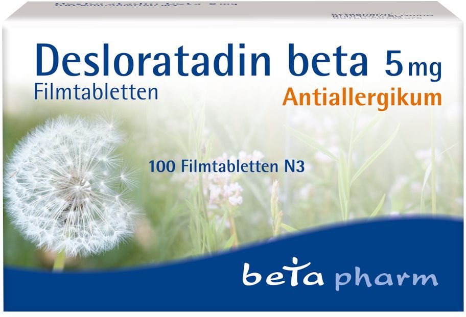 Thumbnail - Desloratadin beta 5 mg Filmtabletten