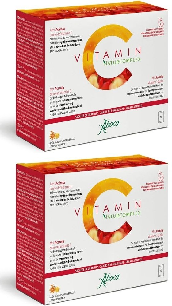 Vitamin C Naturcomplex Granulat 2x 2x20x5 g