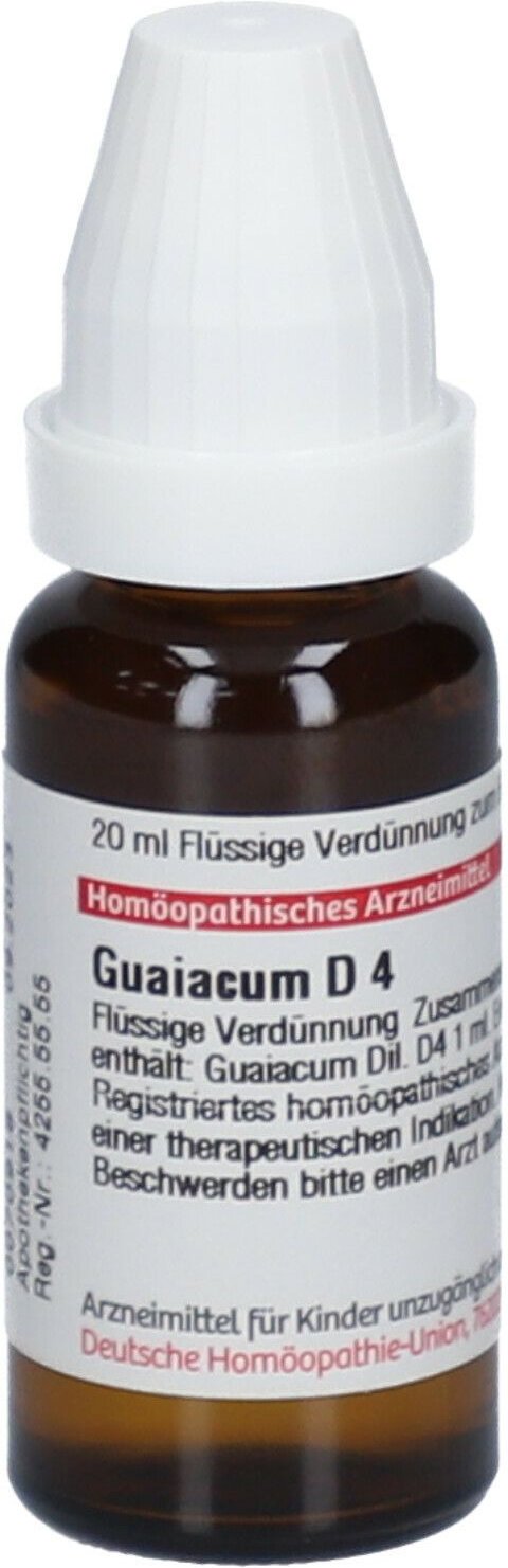 Thumbnail - Guaiacum D 4 Dilution 20 ml