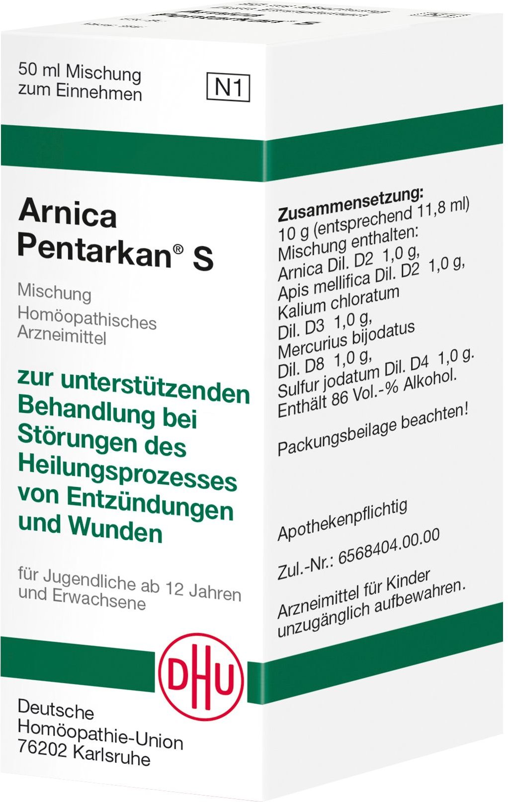 Arnica Pentarkan S Mischung 50 ml