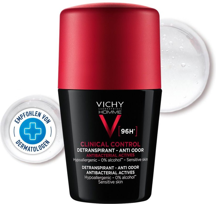 Thumbnail - Vichy Homme Deo Clinical Control 96h Roll-on
