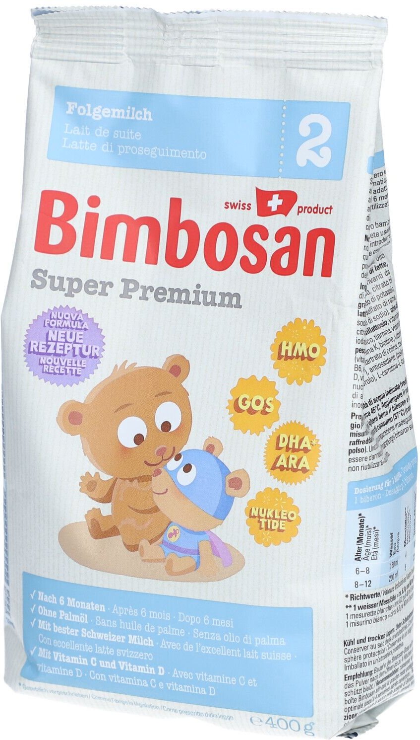 Bimbosan Super Premium 2 Folge refill 400 g Puder