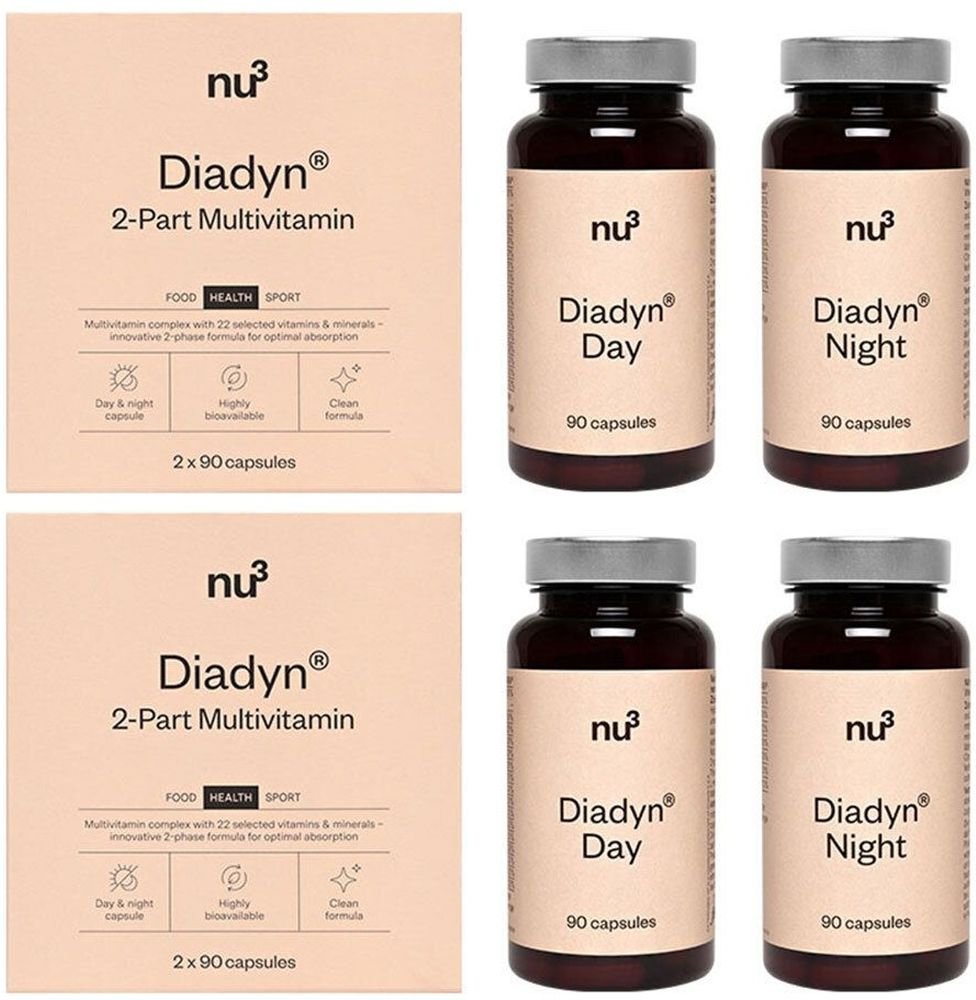 nu3 Premium Diadyn Multivitamin 2x 2x2x90 St Kapseln