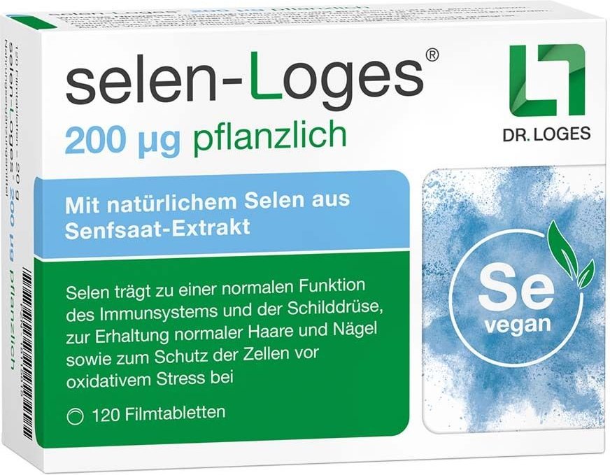 Selen-Loges 200 µg pflanzlich Filmtabletten