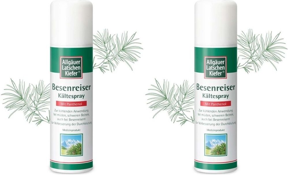 Allgäuer Latschenk. Besenreiser Kältespray 2x 2x150 ml Spray