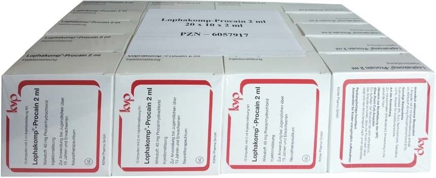 Lophakomp Procain 2 ml Injektionslösung
