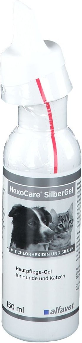 Hexocare SilberGel f.Hunde/Katzen 150 ml Gel