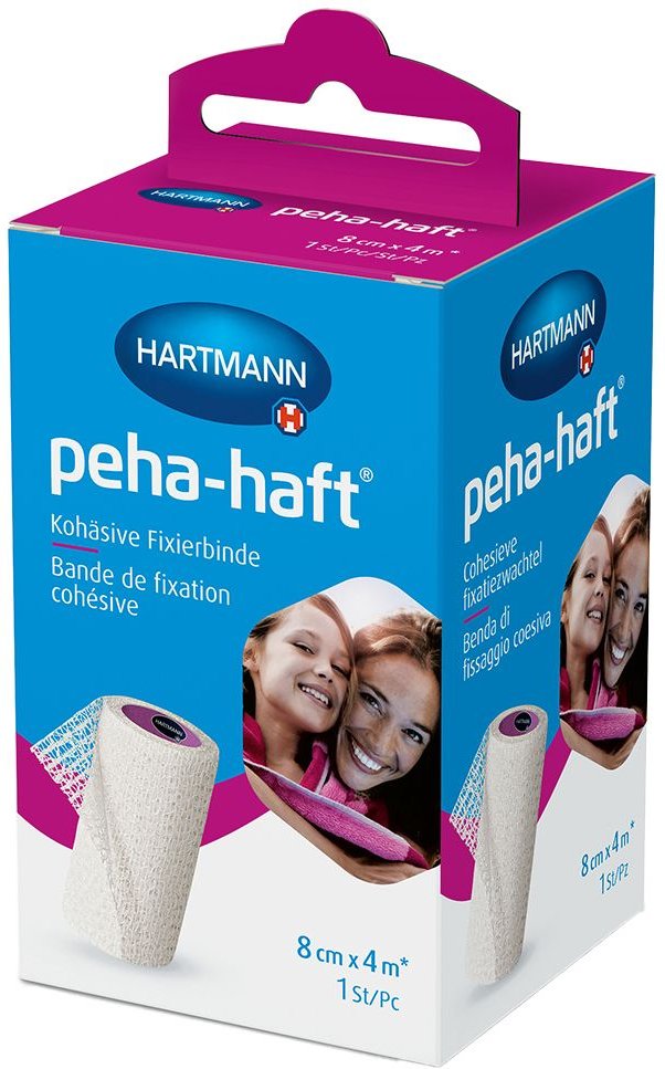 Peha-Haft Fixierbinde latexfrei 8 cmx4 m OTC 1 St Binden