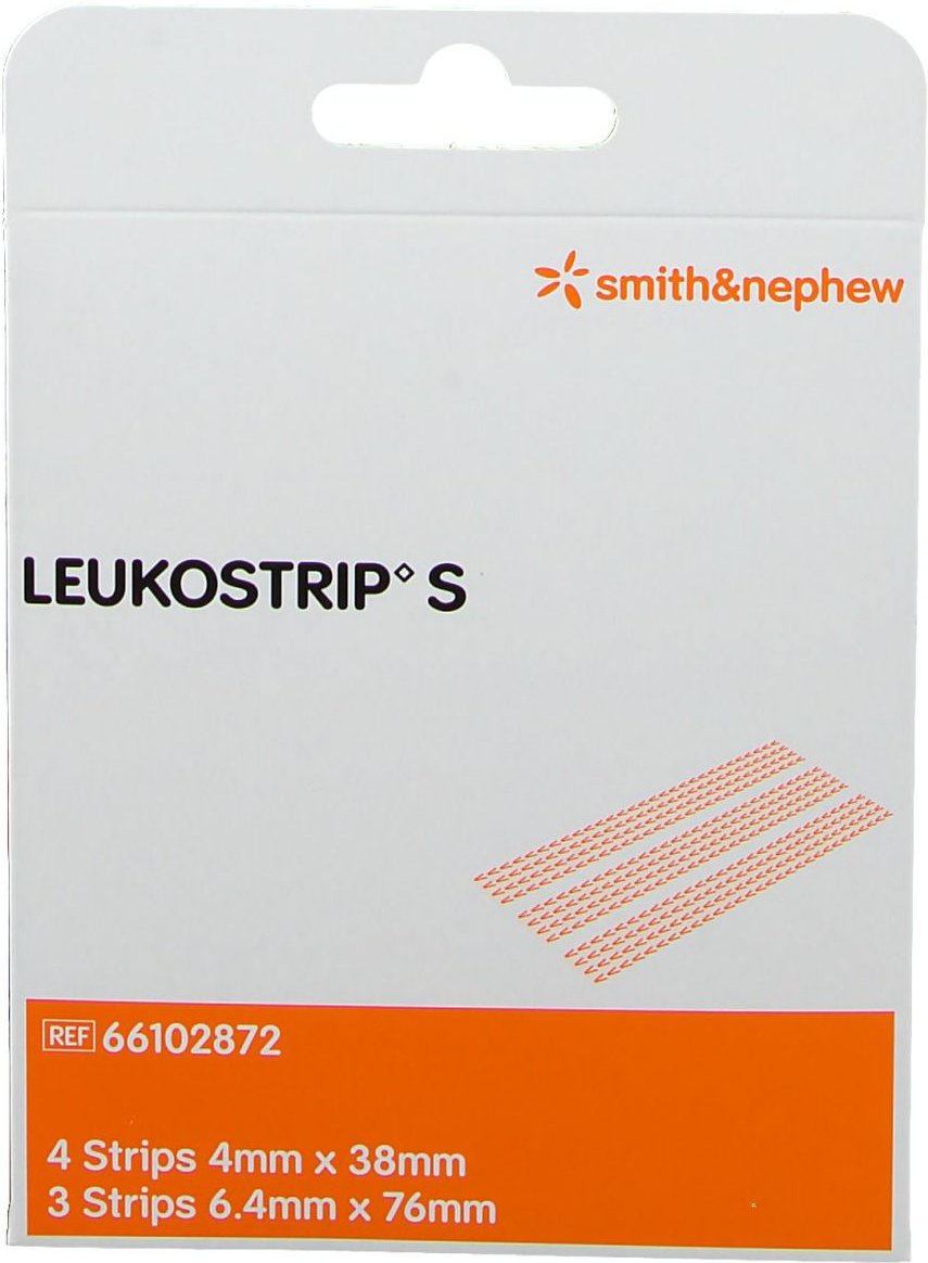Leukostrip S Wundnahtstreifen 2 Blatt a 3/4 Str. 1 St Pflaster