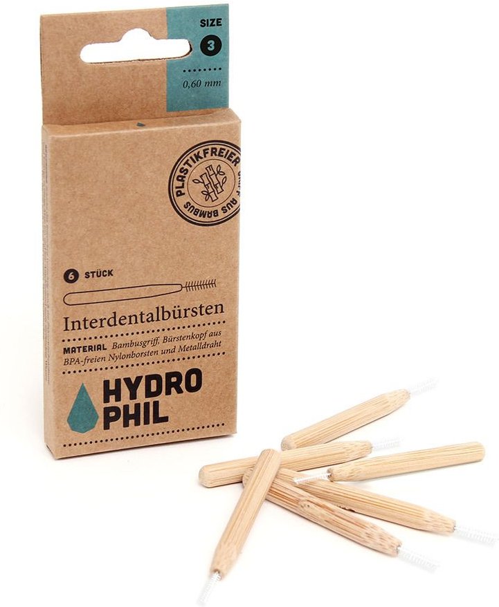 Interdentalbürste 0,60 mm ISO 3 6 St Zahnbürste