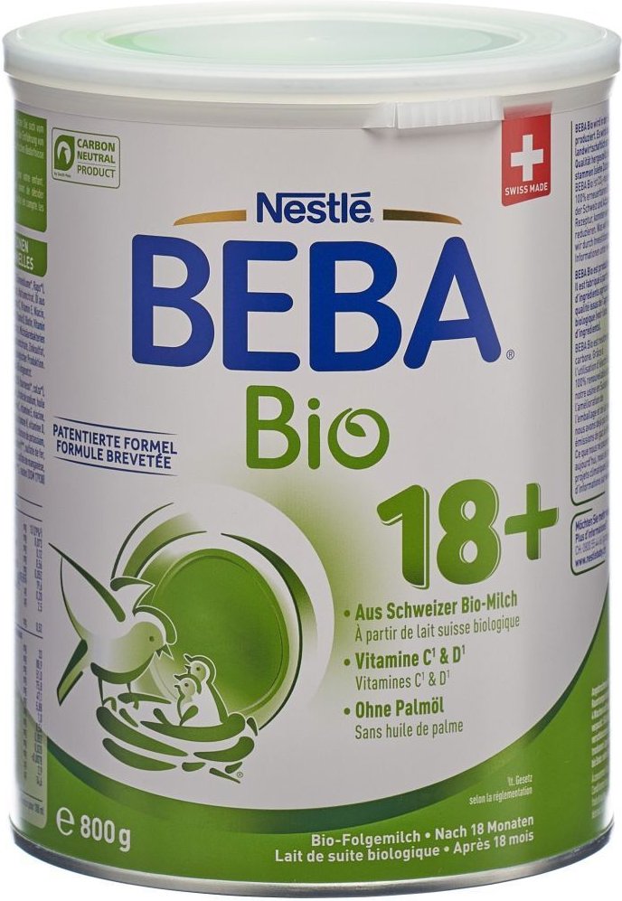 Beba Bio 18+ nach 18 Monaten Ds 800 g Puder