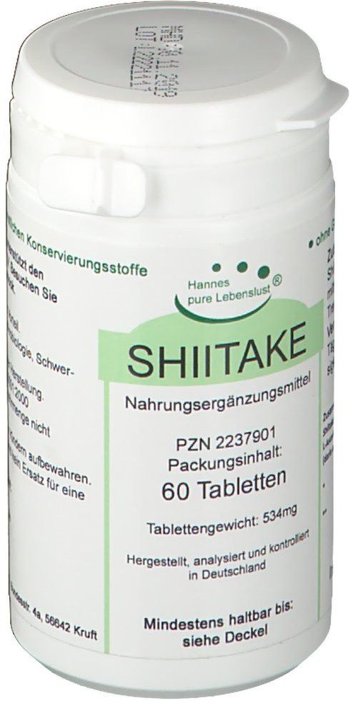 Shitake Tabletten 60 St