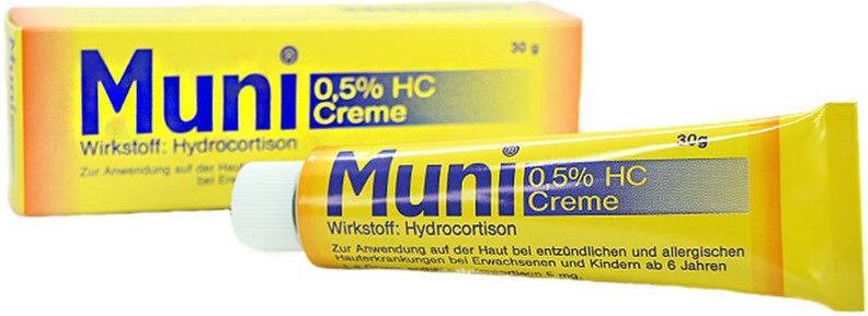 Muni 0,5% HC Creme