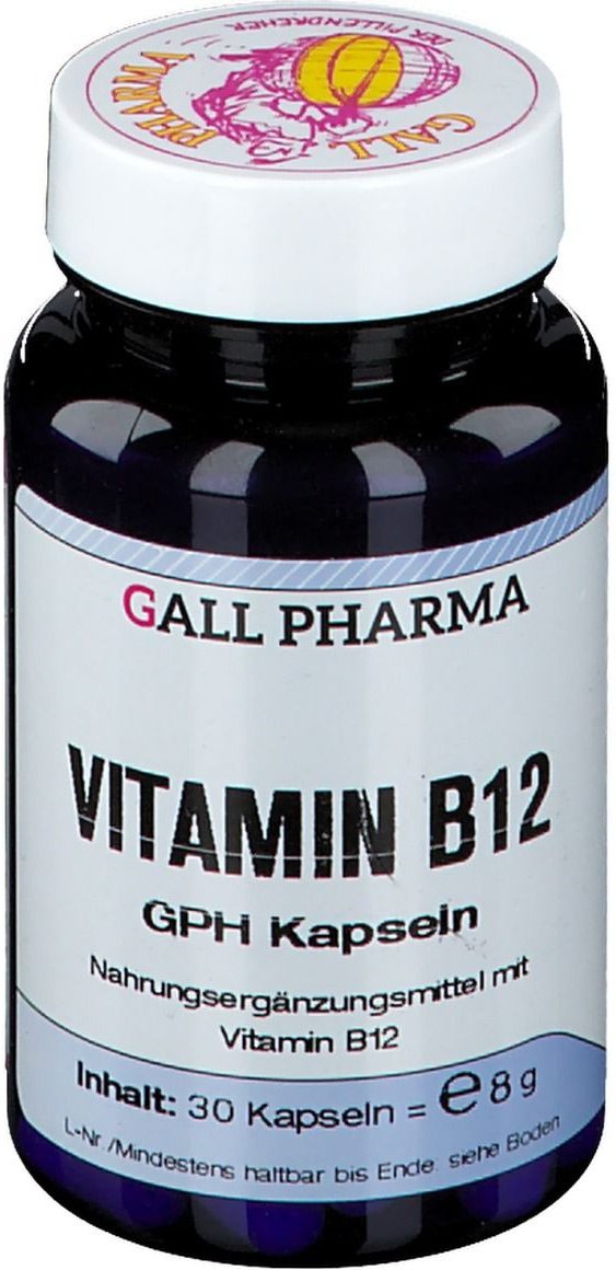 Vitamin B12 GPH 3 µg Kapseln 30 St