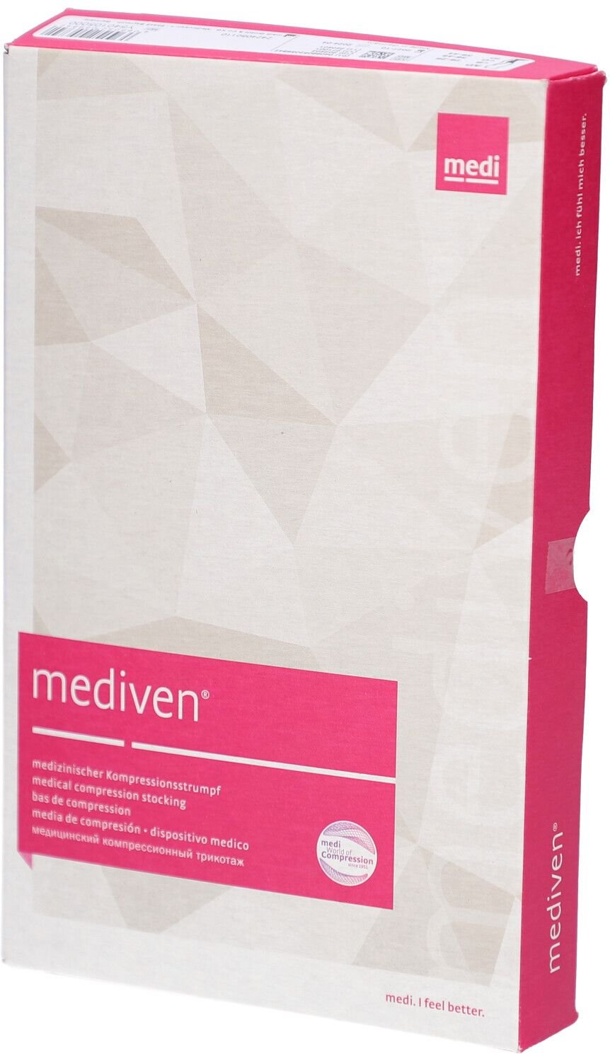 Mediven Cotton Ccl1 Ad O.t. Caramel M5 1paar 1 St Strümpfe