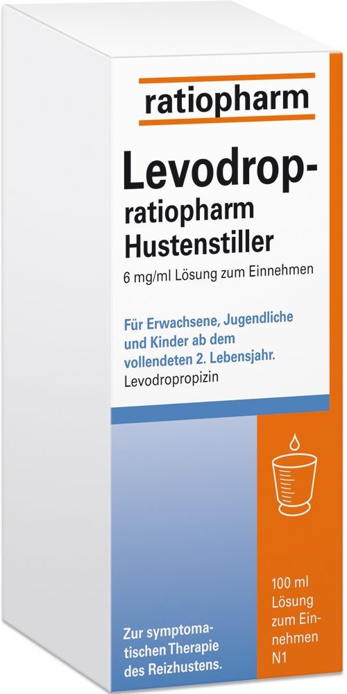 Levodrop-ratiopharm Hustenstiller 6 mg / ml Lse