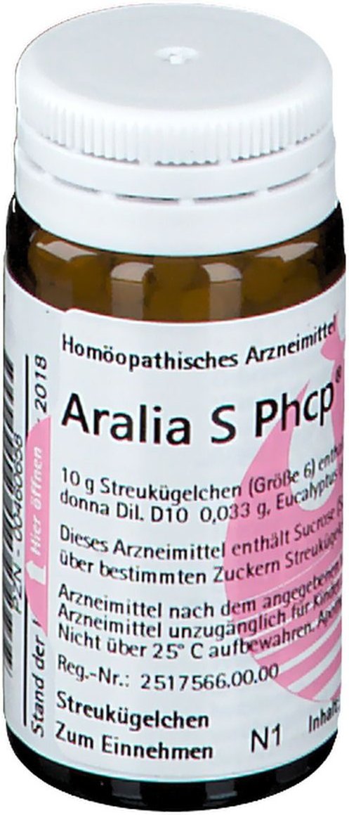 Aralia S Phcp Globuli