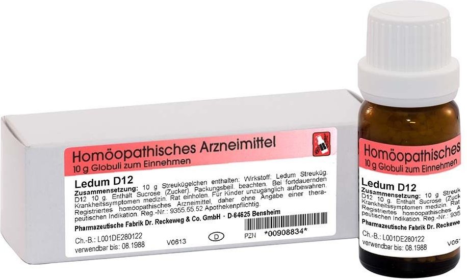 Thumbnail - Ledum D 12 Globuli 10 g