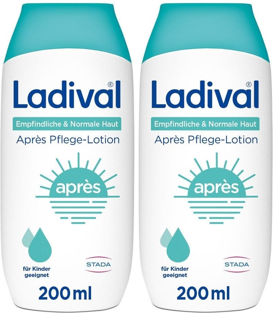 Ladival empfindliche & normale Haut Apres Lotion x2 2x200 ml