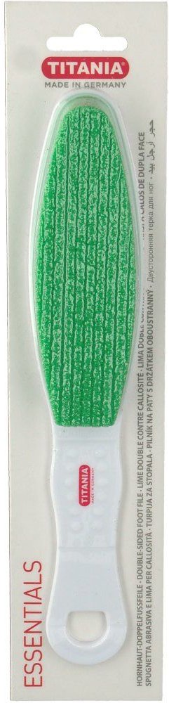 Hornhaut Doppelfussfeile Bims/Schmirgel Titania 1 St Feile