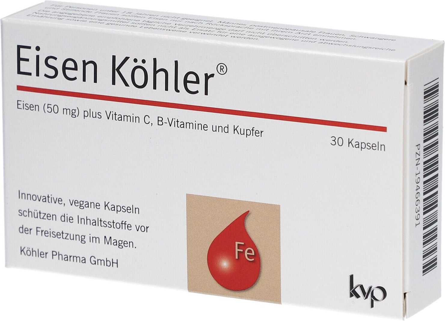 Eisen Köhler Kapseln 30 St