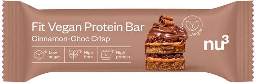 Fit Vegan Bar Cinnamon Choc-Crisp 50 g Riegel