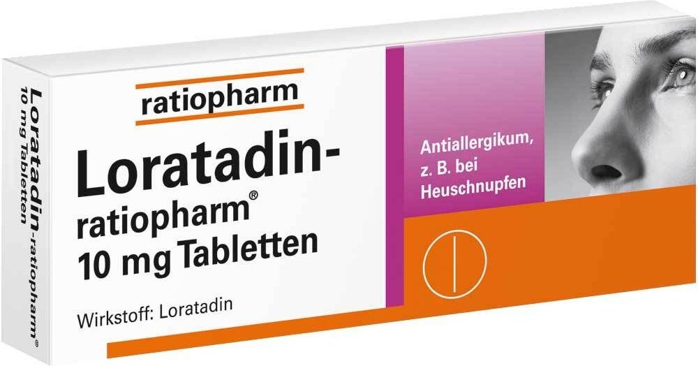 LORATADIN-ratiopharm 10 mg Tabletten 100 St