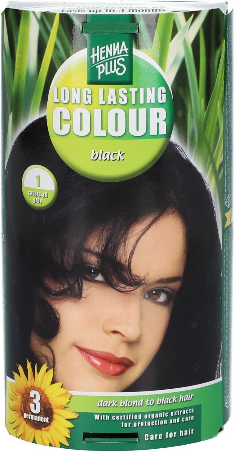 Hennaplus Long Lasting black 1 100 ml Flüssigkeit