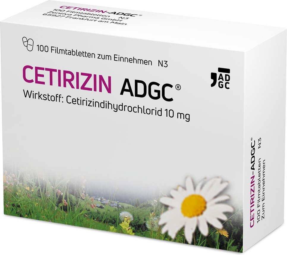 Cetirizin Adgc Filmtabletten 100 St