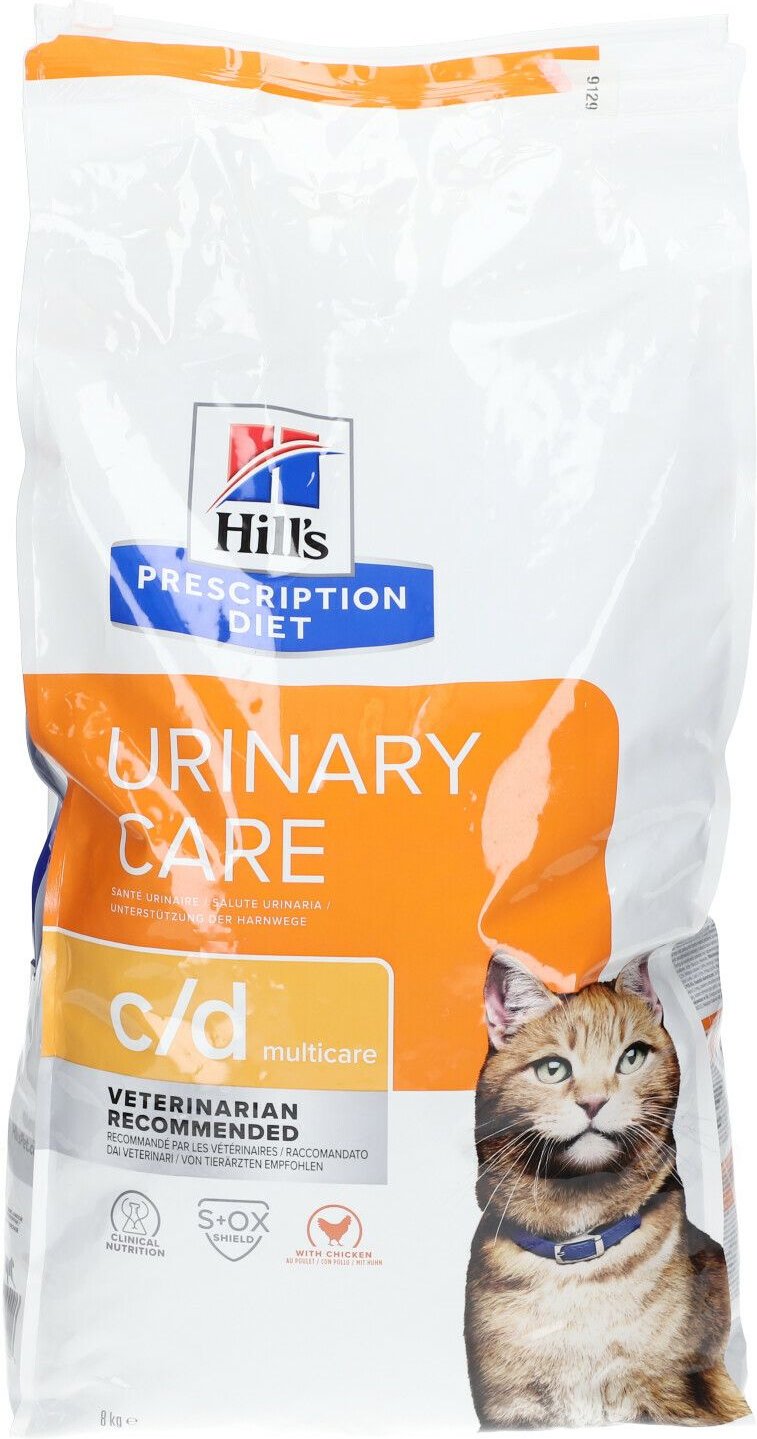 Hill's Prescription Diet Feline Urinary Care C/D 8 kg Pellets