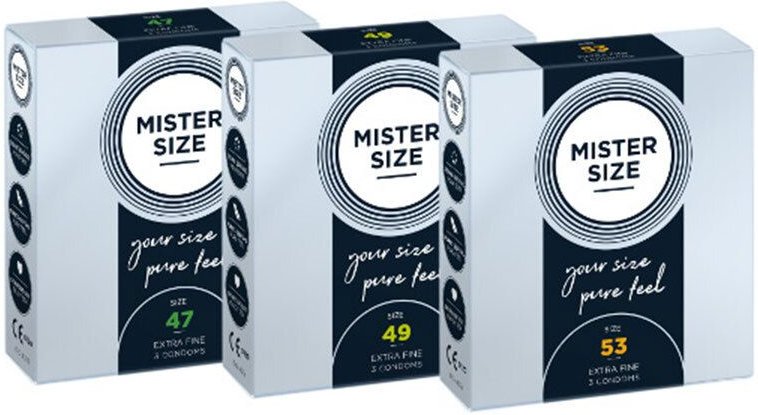 Probierset - Slim, 3 Kondome