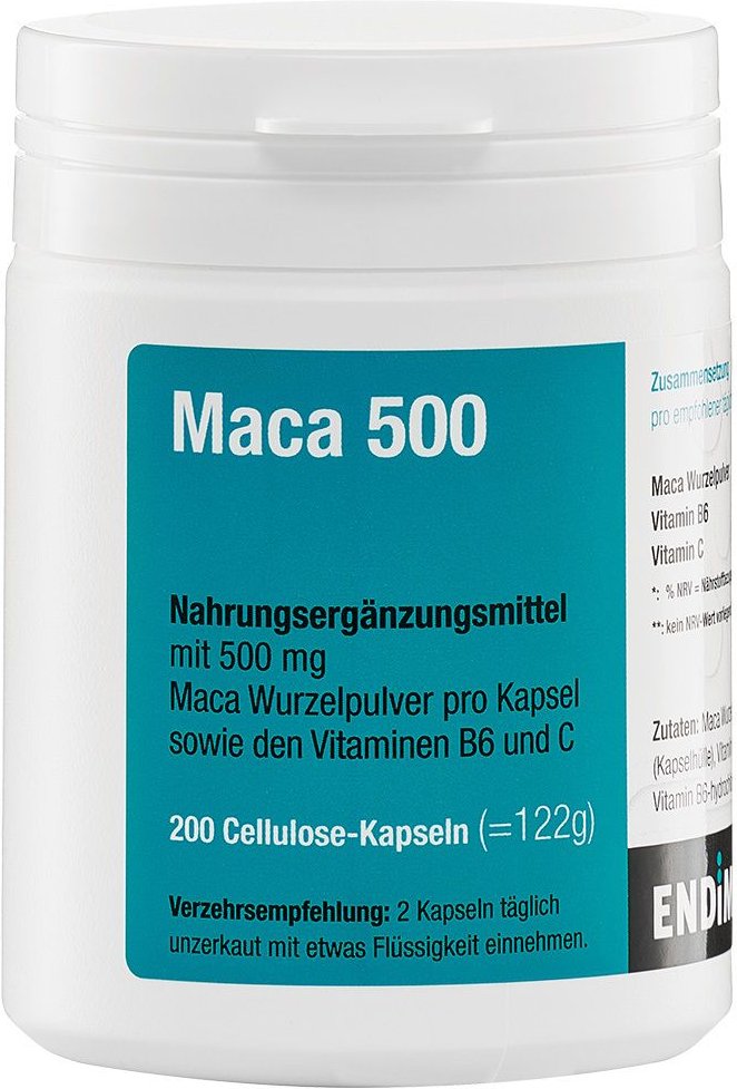 Maca 500 Kapseln 200 St