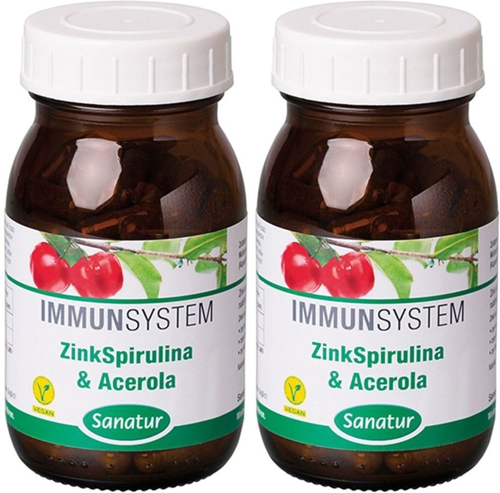Zinkspirulina & Acerola Kapseln 2x 2x90 St