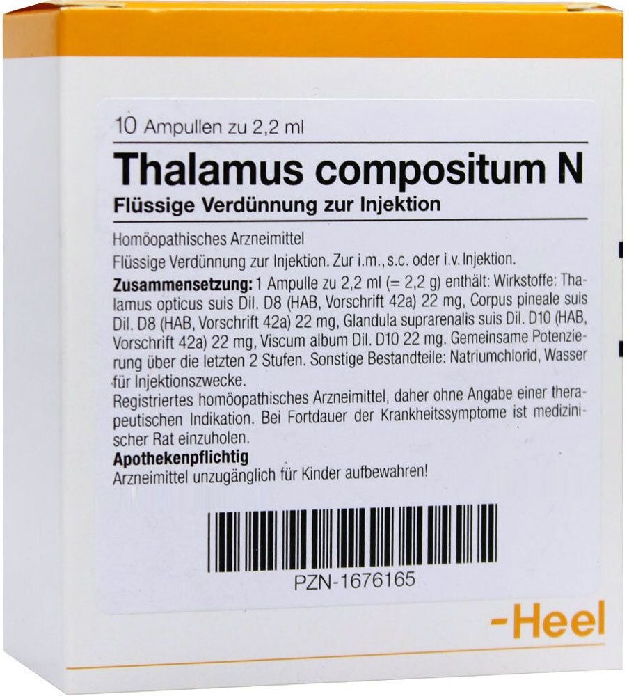 Thalamus compositum N Ampullen 10 St