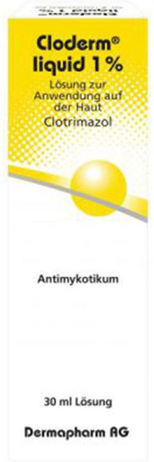 Cloderm Liquid 1% 30 ml Lösung