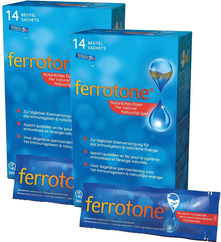 Ferrotone Eisen Beutel Doppelpack 2x14x20 ml