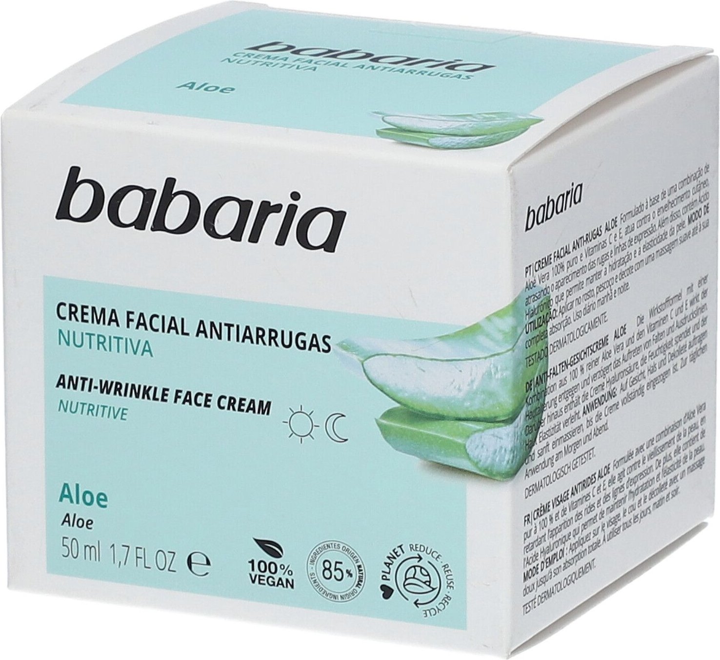 Aloe Vera Anti Falten Gesichtscreme 50 ml Creme