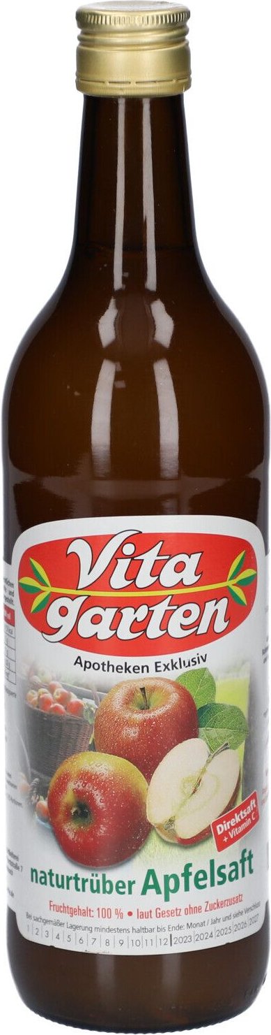 Vitagarten Apfel Saft trüb