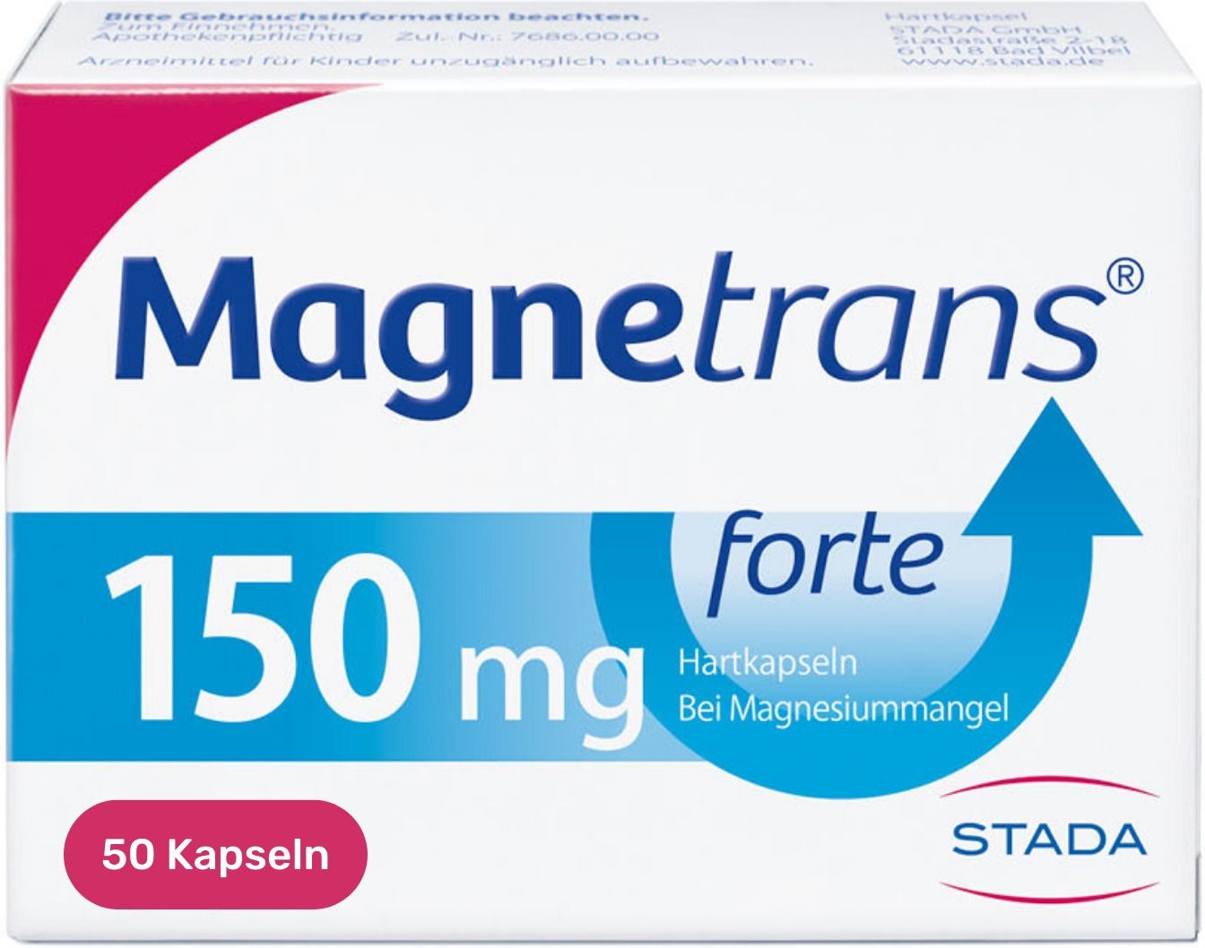 Magnetrans forte 150 mg Hartkapseln 50 St