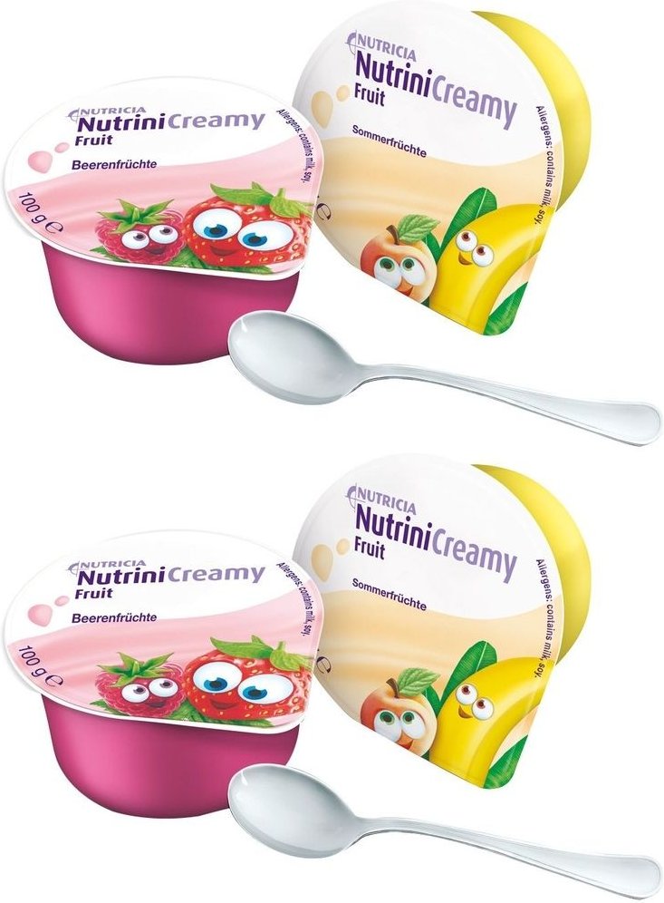 Thumbnail - 2x Nutrini Creamy Fruit Mischkarton 2x32x100 g Creme
