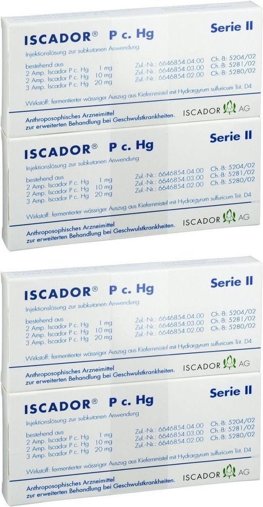 Iscador P c.Hg Serie II Injektionslösung x2 2x14x1 ml