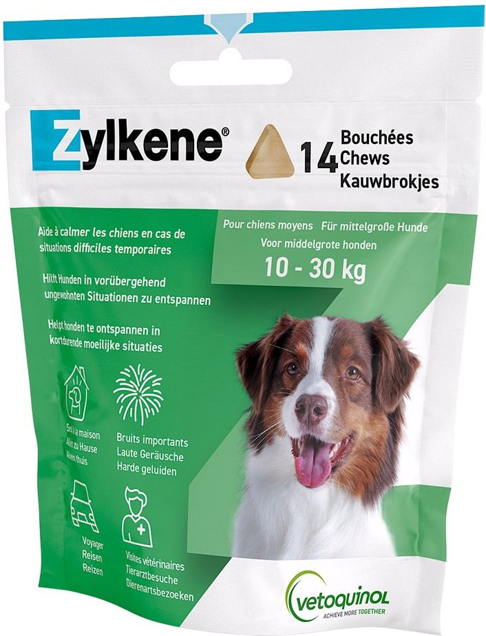 Zylkene Chews f.mittelgroße Hunde 14 St Kautabletten