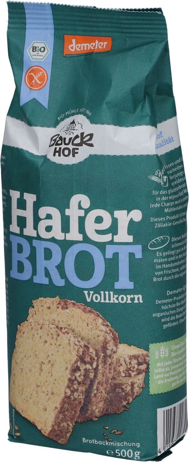 Bauck Haferbrot Vollkorn Bio 500 g Pulver