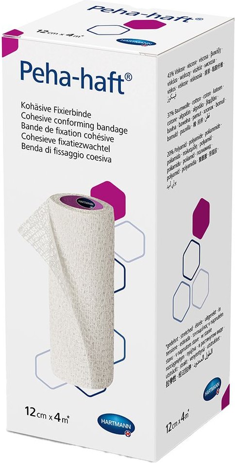 Peha-Haft Fixierbinde latexfrei 12 cmx4 m 1 St Binden