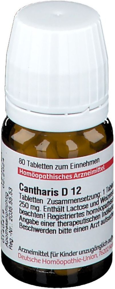 Thumbnail - Cantharis D 12 Tabletten 80 St