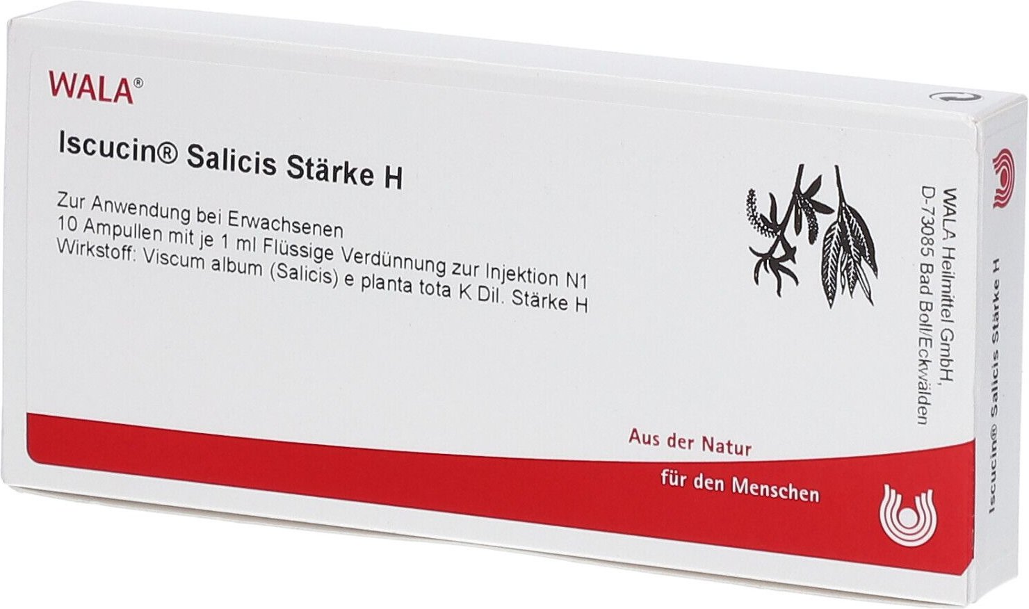 Iscucin Salicis Stärke H Ampullen